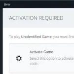 Origin EA: Corregir el error requerido de activación