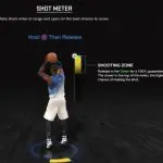 Cómo cambiar el medidor de tiro en NBA 2K