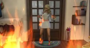 Sims 4: Cómo apagar un incendio y salvar a tus Sims