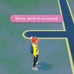 Solución de problemas de Pokémon Go Error 6