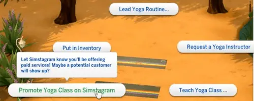 Sims-4-día-spa-promoción-clase-de-yoga-en-simstagram