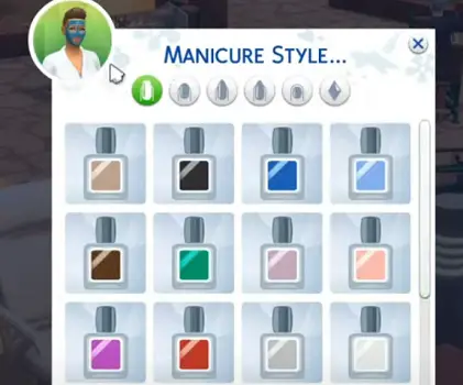 Sims-4-día-spa-estilo-manicura