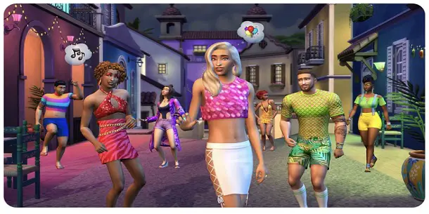Sims-carnival-festival-imagen filtrada